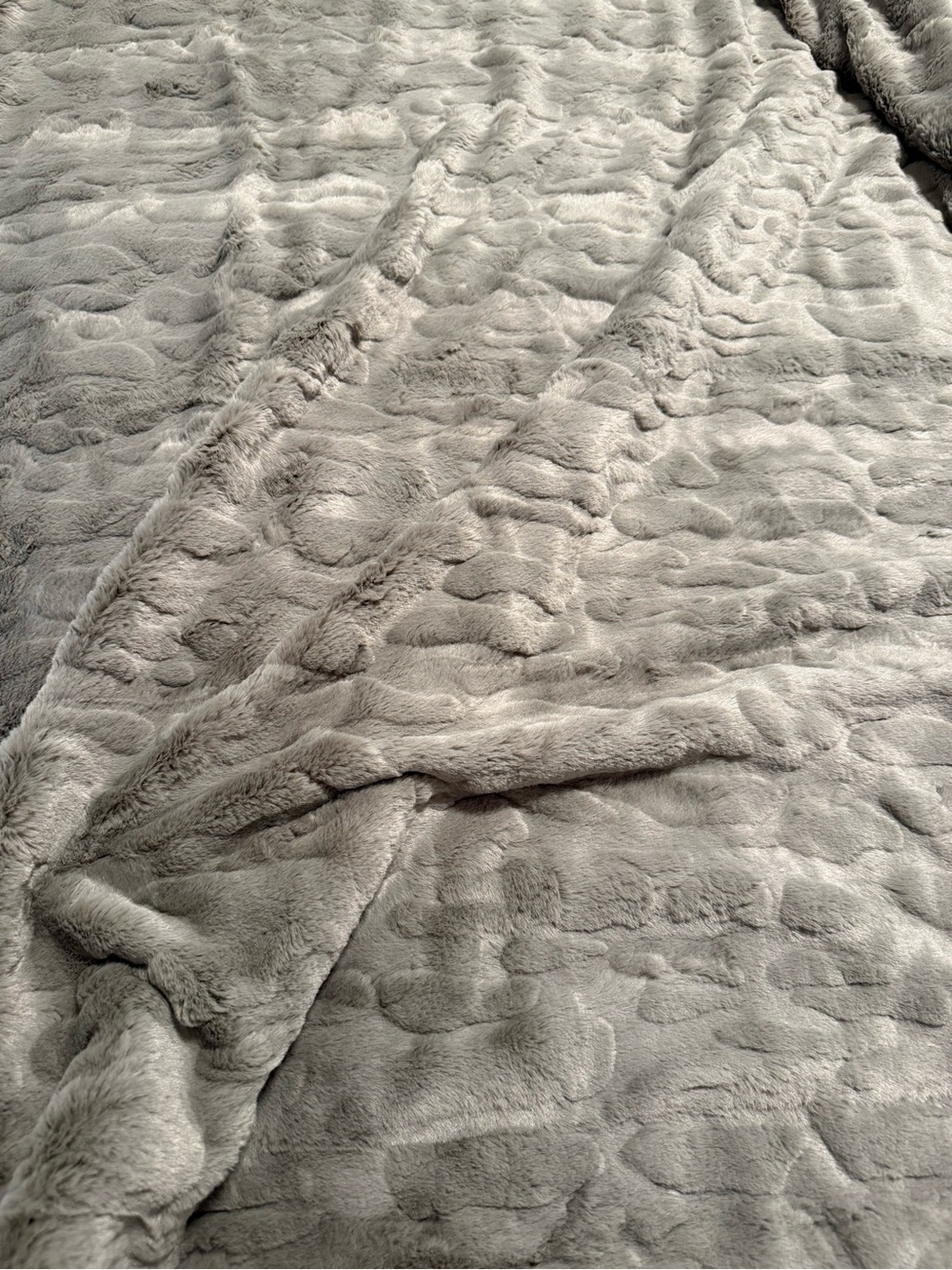 Saranoni Plush Faux Fur Throw Blanket - Picture 5 of 6